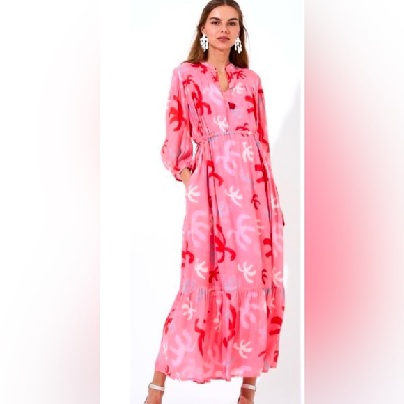 Oliphant Cozumel Pink Maxi  Dress 🥰 - Picture 6 of 6